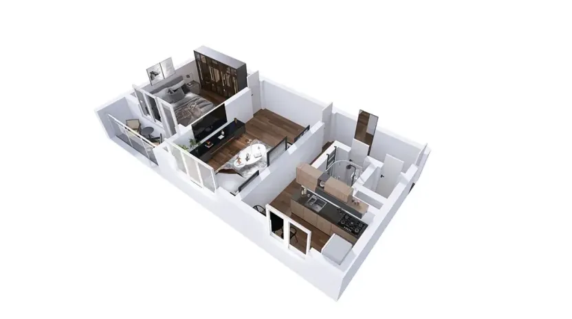 Prodej bytu 2+1, Ostrava, Františka Hajdy, 52 m2