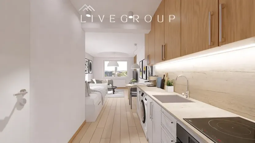 Pronájem bytu 1+kk, Zbýšov, čtvrť Padělky, 29 m2