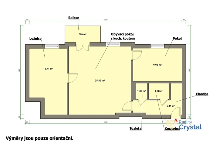Prodej bytu 3+kk, Mariánské Lázně, Lužická, 66 m2