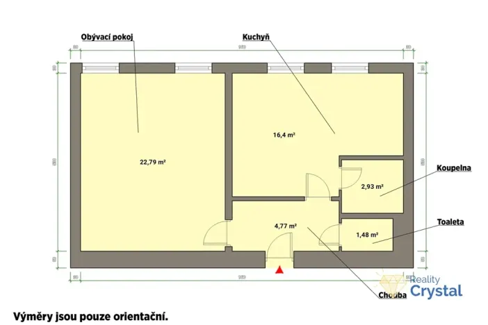 Prodej bytu 2+kk, Mariánské Lázně, Lužická, 60 m2