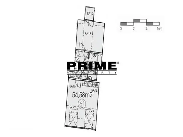 Pronájem kanceláře, Praha - Smíchov, Štefánikova, 55 m2