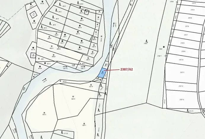 Dražba pozemku, Ivančice, 88 m2