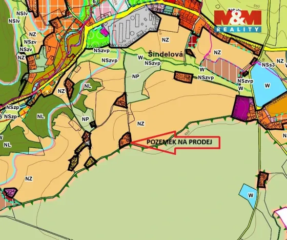 Prodej pozemku pro bydlení, Šindelová, 798 m2
