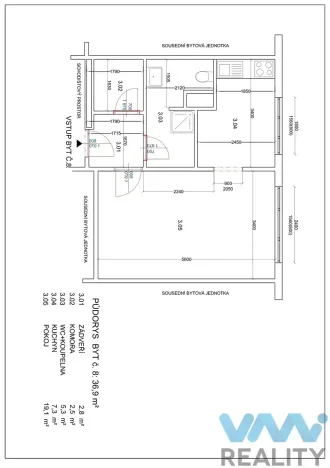 Pronájem bytu 1+1, Ostrava, Otakara Jeremiáše, 37 m2