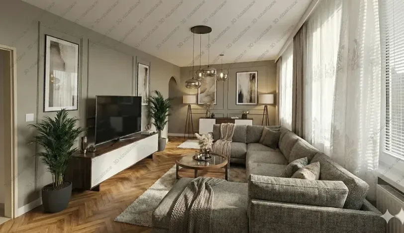 Prodej bytu 3+1, Praha - Stodůlky, Borovanského, 82 m2