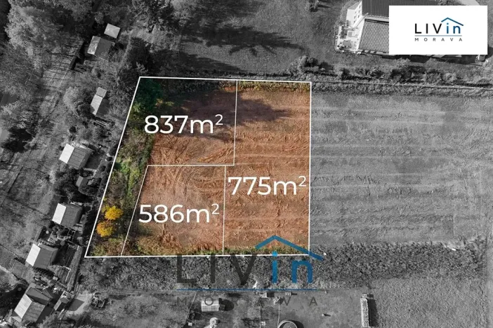 Prodej pozemku pro bydlení, Domašov u Šternberka, 775 m2