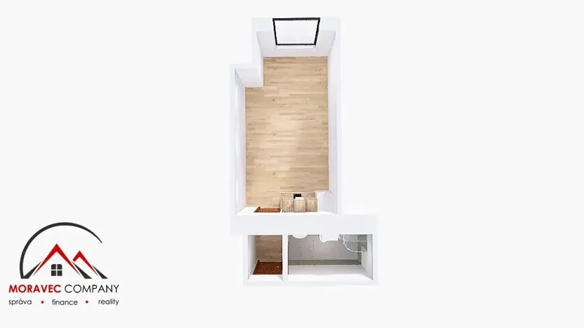 Pronájem bytu 1+kk, Ostrava, Palackého, 27 m2