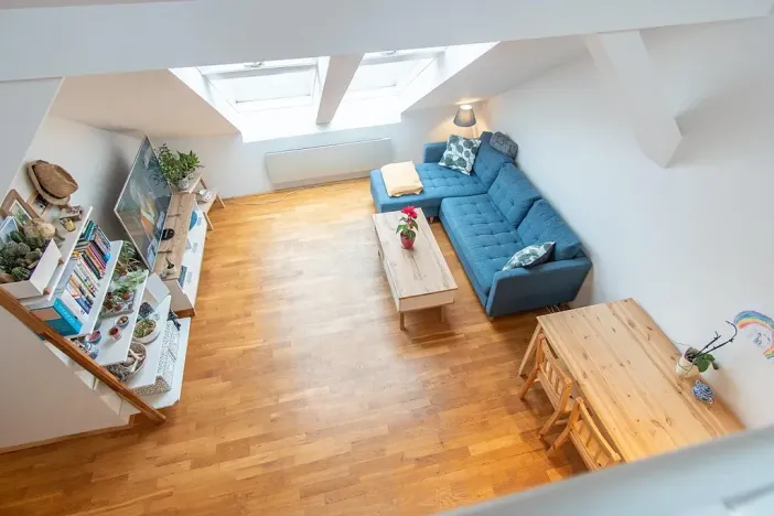 Pronájem bytu 2+kk, Praha - Holešovice, Kamenická, 50 m2