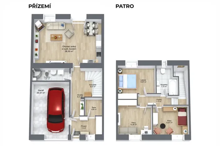 Prodej rodinného domu, Bílkovice, 150 m2