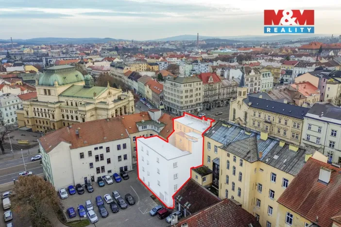 Pronájem bytu 1+1, Plzeň - Jižní Předměstí, Husova, 33 m2