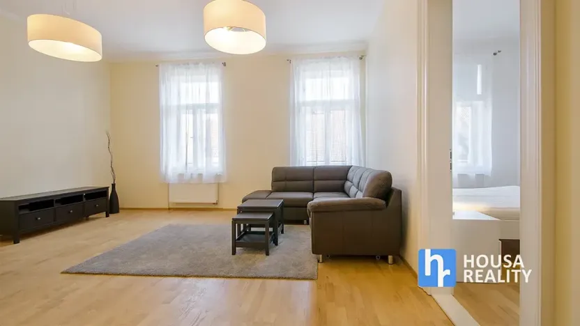 Pronájem bytu 2+kk, Praha - Nové Město, Pod Slovany, 58 m2