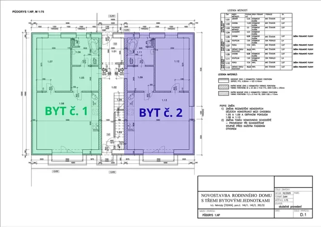 Pronájem bytu 2+kk, Nehvizdy, 65 m2