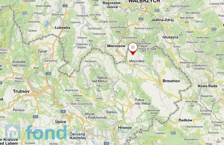 Prodej pozemku, Meziměstí, 2273 m2