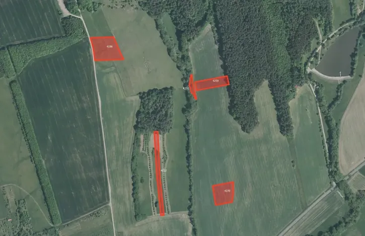 Prodej pole, Slopné, 30047 m2