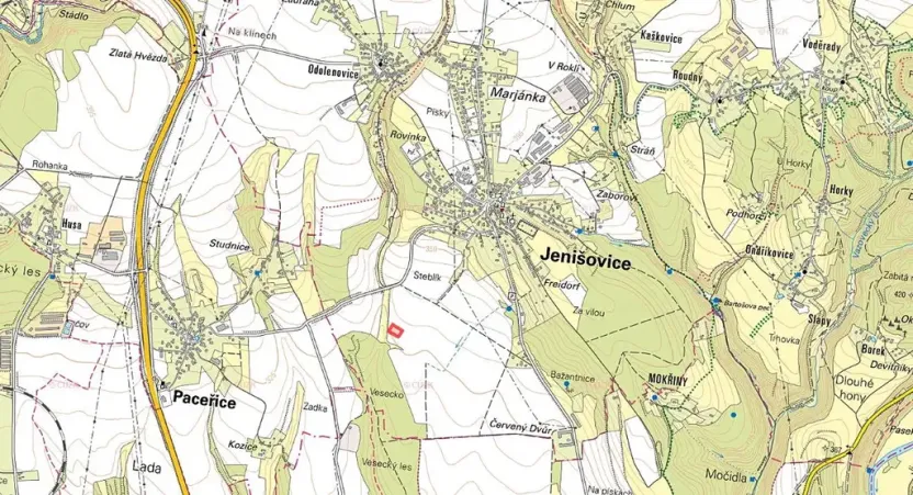 Prodej pole, Jenišovice, 3011 m2