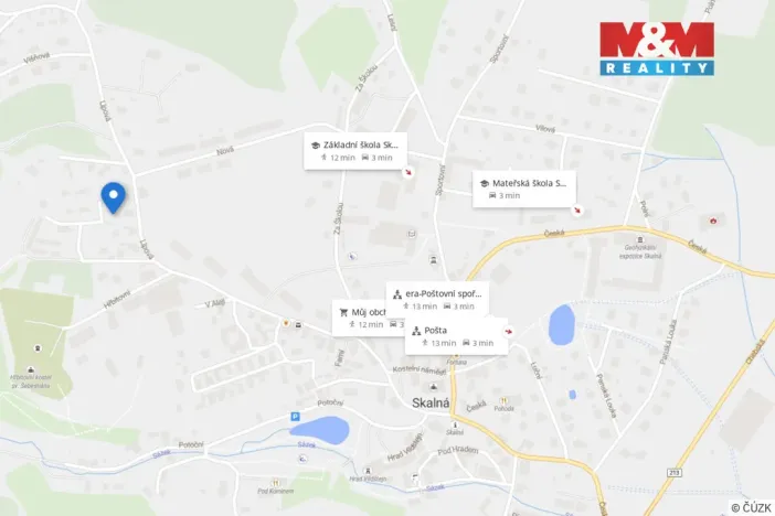 Prodej rodinného domu, Skalná, Lipová, 150 m2