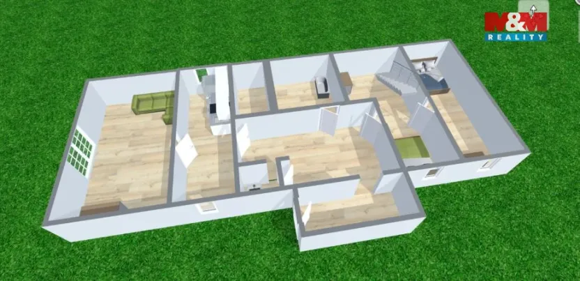 Prodej rodinného domu, Cerhenice - Cerhýnky, 74 m2