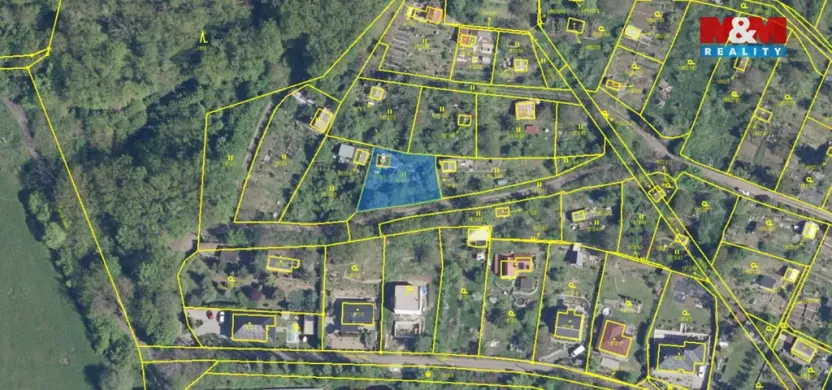 Prodej zahrady, Ústí nad Labem - Klíše, 700 m2