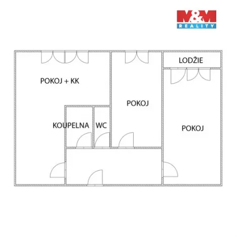 Prodej bytu 3+kk, Ostrava - Poruba, Charkovská, 59 m2