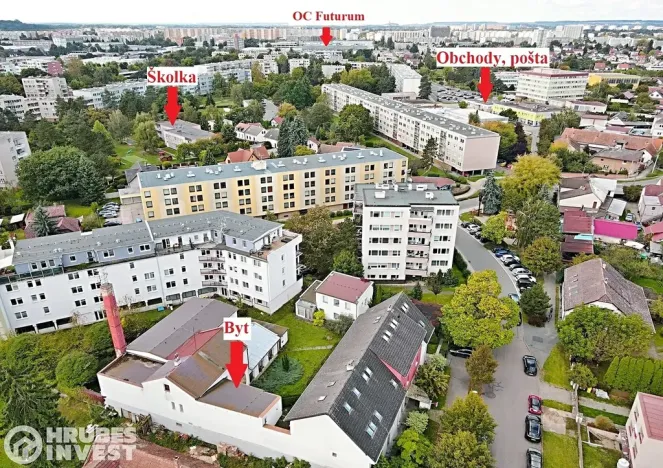 Prodej bytu 2+kk, Hradec Králové, Na Hrázce, 58 m2