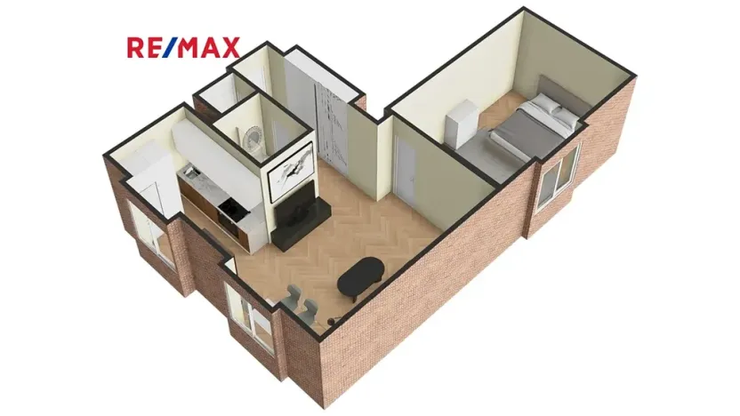 Prodej bytu 2+kk, Praha - Vršovice, Bělocerkevská, 52 m2