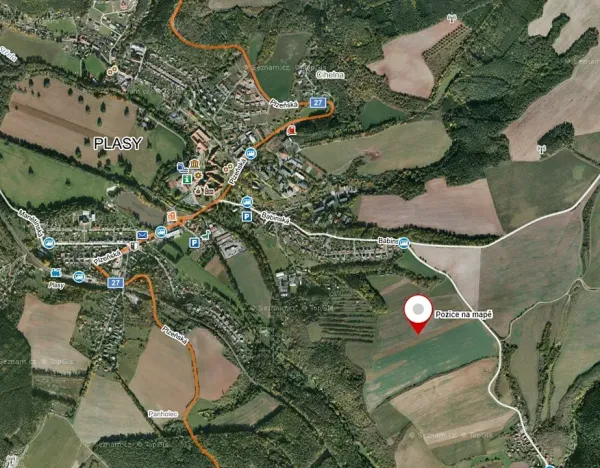 Prodej pole, Plasy, 15688 m2