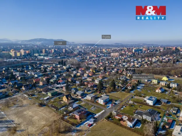 Prodej pozemku pro bydlení, Frýdek-Místek, Dvorská, 1036 m2