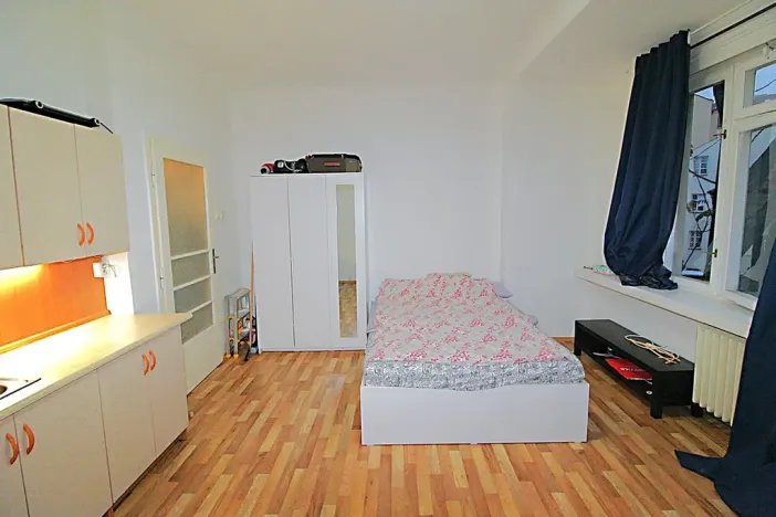 Pronájem bytu 1+kk, Praha - Nové Město, Na zbořenci, 24 m2