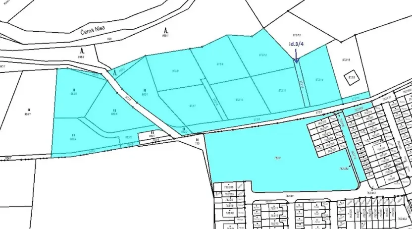 Prodej pozemku pro bydlení, Liberec, Na Mlýnku, 18685 m2