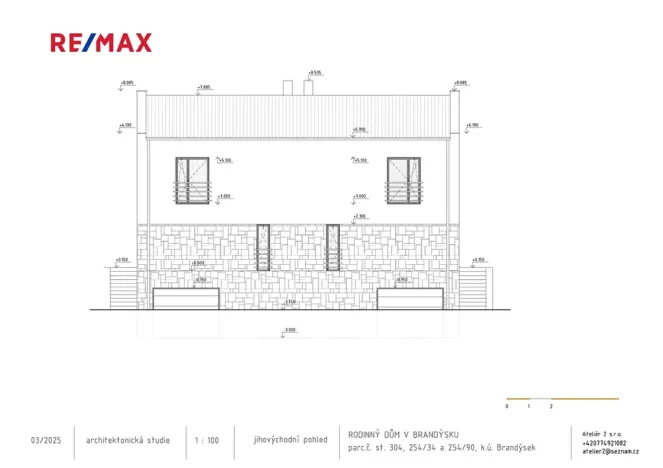 Prodej pozemku pro bydlení, Brandýsek, Ve višňovce, 1735 m2