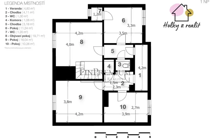 Prodej rodinného domu, Praha - Kunratice, Strouhalova, 134 m2