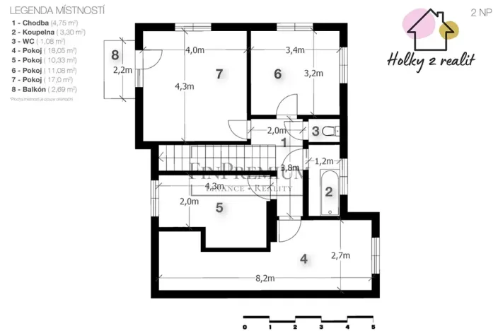 Prodej rodinného domu, Praha - Kunratice, Strouhalova, 134 m2