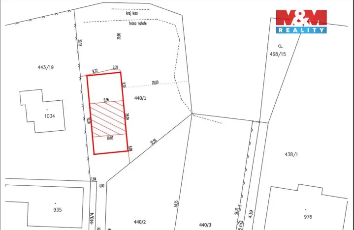 Prodej pozemku pro bydlení, Ohrobec, K Vranému, 1106 m2