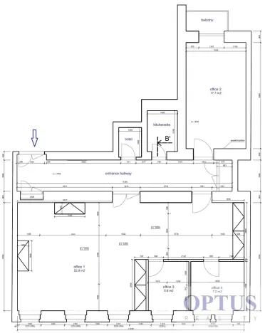 Pronájem kanceláře, Praha - Staré Město, Dušní, 115 m2