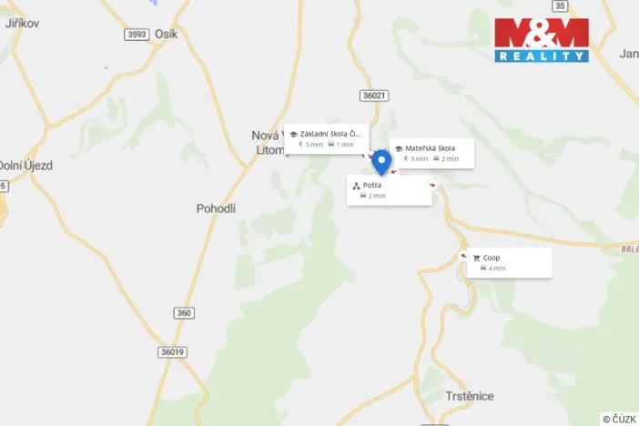 Pronájem zemědělské usedlosti, Čistá, 94 m2