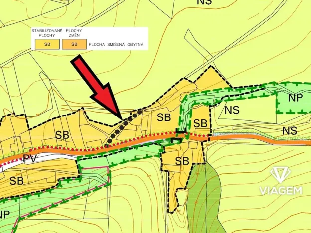 Prodej zahrady, Liptaň, 151 m2