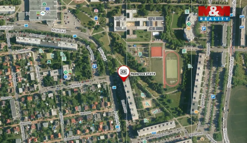 Prodej bytu 3+kk, Praha - Petrovice, Rezlerova, 63 m2