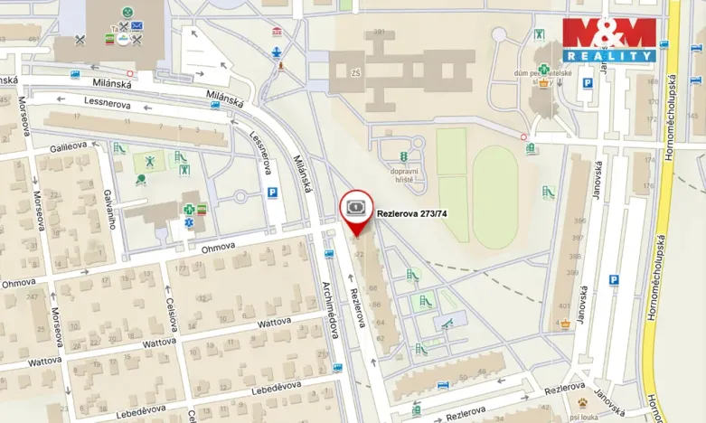 Prodej bytu 3+kk, Praha - Petrovice, Rezlerova, 63 m2