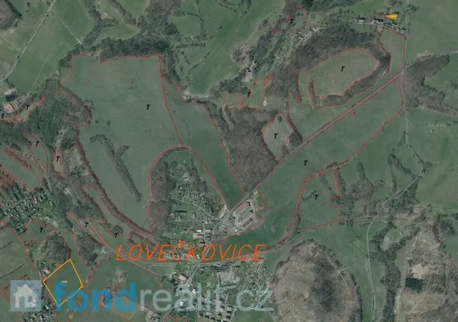 Prodej pole, Lovečkovice, 21930 m2
