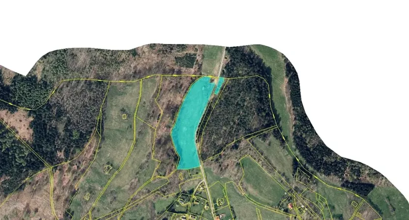 Dražba pozemku, Krompach, 21972 m2