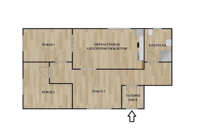 Pronájem bytu 4+kk, Brno, Sovinec, 91 m2