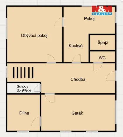 Prodej rodinného domu, Cetoraz, 105 m2