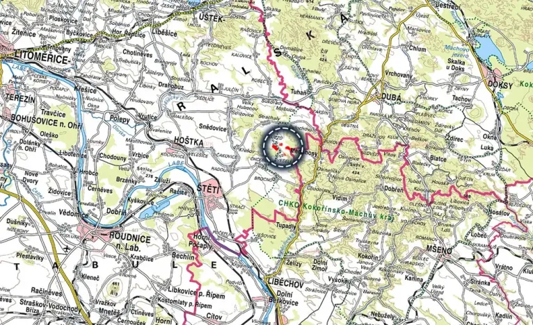 Prodej louky, Štětí, 44437 m2