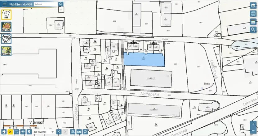 Prodej pozemku pro bydlení, Praha - Ruzyně, Unhošťská, 1119 m2