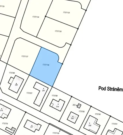 Prodej pozemku pro bydlení, Dobev, 1020 m2