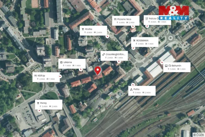 Pronájem bytu 2+kk, Bohumín - Nový Bohumín, 9. května, 67 m2