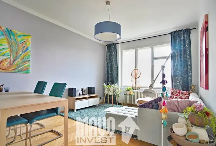 Prodej bytu 2+kk, Praha - Karlín, Peckova, 56 m2