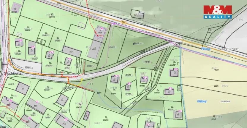 Prodej pozemku pro bydlení, Plánice - Zbyslav, 1734 m2