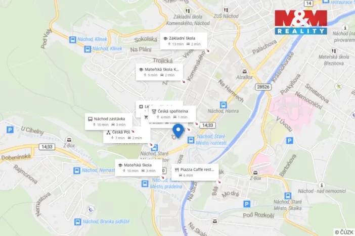 Prodej bytu 3+1, Náchod - Staré Město nad Metují, Pražská, 64 m2