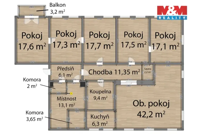 Prodej atypického bytu, Březová, Smetanova, 177 m2